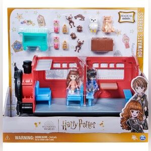 Wizarding World Harry Potter, Magical Minis Hogwarts Express Train Playset NEW